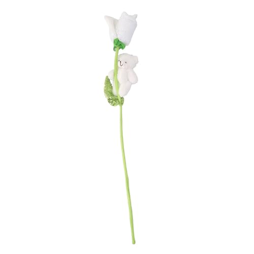 jiingekk Blumenbär-Plüschtier für Hochzeitsdekoration, bequeme Stofftiere, Accessoire, stilvolles Jubiläumsgeschenk für Paare jiingekk Blumenbär-Plüschtier für Hochzeitsdekoration, bequeme Stofftiere, Accessoire, stilvolles Jubiläumsgeschenk für Paare von jiingekk
