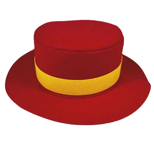 jiingekk Eleganter Hut mit Gürtel für Halloween und Theatergebrauch, Themenfeiern, Bühnenauftritte jiingekk Eleganter Hut mit Gürtel für Halloween und Theatergebrauch, Themenfeiern, Bühnenauftritte von jiingekk