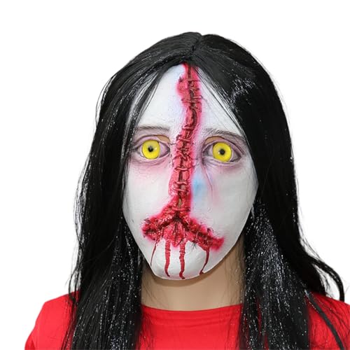 jiingekk Gruseliges Gesicht Halloween Horror Gesicht Monster Gesicht Vollkopf Gesicht Spukhaus Requisiten jiingekk Gruseliges Gesicht Halloween Horror Gesicht Monster Gesicht Vollkopf Gesicht Spukhaus Requisiten von jiingekk