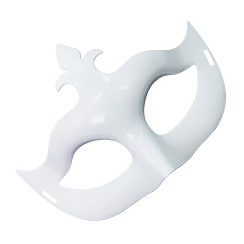 jiingekk Halloween Karneval Halbgesicht Schmetterling Karneval Maskerade Weiß Party von jiingekk
