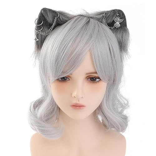 jiingekk Handgefertigtes Ohr-Stirnband, Anime-Stirnband, Maskeraden, Kostüm, Kopfbedeckung, weibliche Teenager, Cosplay, Verkleidungen, Haardekorationen jiingekk Handgefertigtes Ohr-Stirnband, Anime-Stirnband, Maskeraden, Kostüm, Kopfbedeckung, weibliche Teenager, Cosplay, Verkleidungen, Haardekorationen von jiingekk