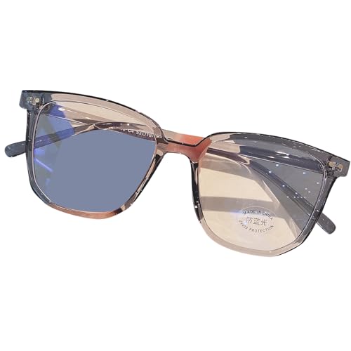jiingekk Leichte Brille Geeks Hipsters Brille mit klaren Gläsern Brillenrahmen Erwachsene Halloween Zubehör Outfit von jiingekk