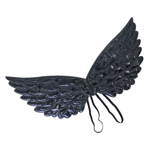 jiingekk Schmetterlingsflügel-Kostüm für Mädchen, Cosplay, Party, Halloween, Weihnachten, Geburtstag, Halloween, Cosplay, Feen, Flügel-Kostüm jiingekk Schmetterlingsflügel-Kostüm für Mädchen, Cosplay, Party, Halloween, Weihnachten, Geburtstag, Halloween, Cosplay, Feen, Flügel-Kostüm von jiingekk