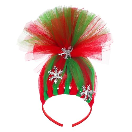 jiingekk Schönes Tüll-Haarband mit Dekoration, elastische Stirnbänder für Kinder, für Rollenspiele, Party, Fotografie, Verkleidungszubehör, Rollenspiel-Haarband jiingekk Schönes Tüll-Haarband mit Dekoration, elastische Stirnbänder für Kinder, für Rollenspiele, Party, Fotografie, Verkleidungszubehör, Rollenspiel-Haarband von jiingekk