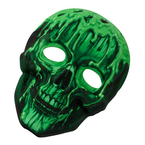 jiingekk Skelett-Gesichtsmaske, Vollgesicht, Halloween-Party, Maskerade, Zubehör für Männer und Frauen, Cosplay jiingekk Skelett-Gesichtsmaske, Vollgesicht, Halloween-Party, Maskerade, Zubehör für Männer und Frauen, Cosplay von jiingekk