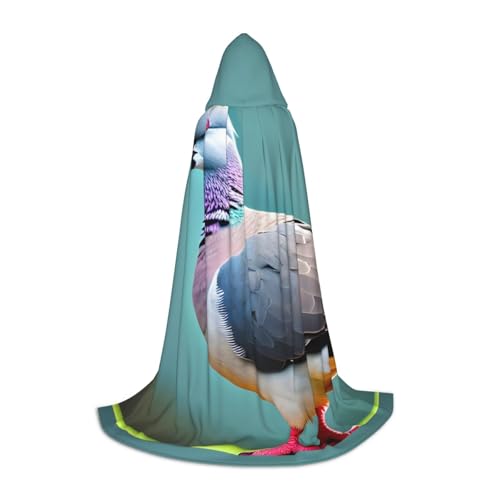 Stilvoller Kapuzenumhang mit Cartoon-Taubenmotiv – übergroßer Hut, Umhang für Damen und Herren, passend für Karneval, Cosplay Stilvoller Kapuzenumhang mit Cartoon-Taubenmotiv – übergroßer Hut, Umhang für Damen und Herren, passend für Karneval, Cosplay von jingong