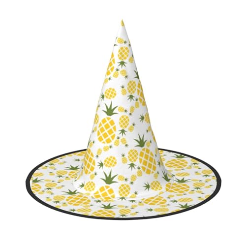jingong Ananas. (2) Halloween-Hut mit Druck, 3er-Set, passend für Familien-Mottopartys, Hofdekoration, Karnevalspartys von jingong