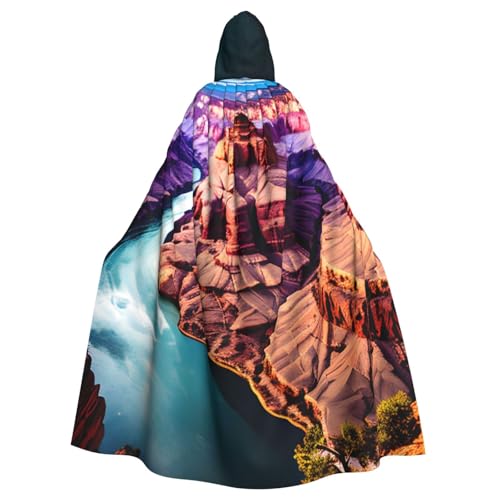 jingong Beauty Grand Canyon Kapuzenumhang Party Dekoration Umhang für Karneval Cosplay Kostüme Maskerade und Themenpartys jingong Beauty Grand Canyon Kapuzenumhang Party Dekoration Umhang für Karneval Cosplay Kostüme Maskerade und Themenpartys von jingong