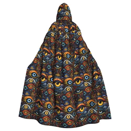jingong Eyes 1 Print Eleganter Kapuzenumhang Übergroßer Kapuzenumhang mit Fliege für Halloween, Kostümpartys, Rollenspiele jingong Eyes 1 Print Eleganter Kapuzenumhang Übergroßer Kapuzenumhang mit Fliege für Halloween, Kostümpartys, Rollenspiele von jingong