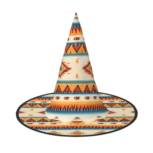 jingong Halloween-Hut mit Indianer-Druck, 2er-Set, geeignet für Familien-Mottopartys, Hofdekoration, Karnevalspartys jingong Halloween-Hut mit Indianer-Druck, 2er-Set, geeignet für Familien-Mottopartys, Hofdekoration, Karnevalspartys von jingong