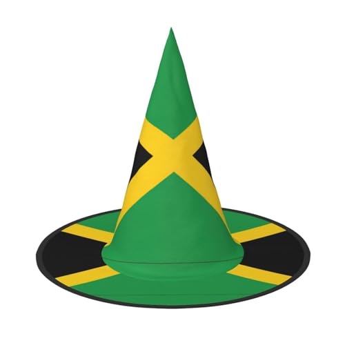 jingong Halloween-Hut mit Jamaika-Flagge, 3er-Set, geeignet für Familien-Mottopartys, Hofdekoration, Karnevalspartys von jingong