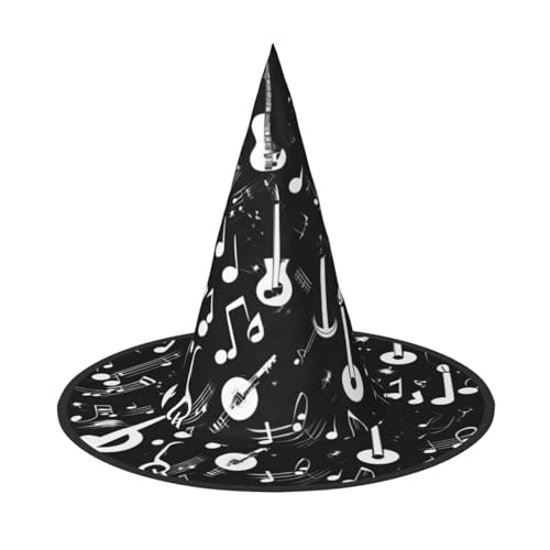 jingong Halloween-Hut mit Musik-Symbolen, 3er-Set, passend für Familien-Mottopartys, Hofdekoration, Karnevalspartys jingong Halloween-Hut mit Musik-Symbolen, 3er-Set, passend für Familien-Mottopartys, Hofdekoration, Karnevalspartys von jingong