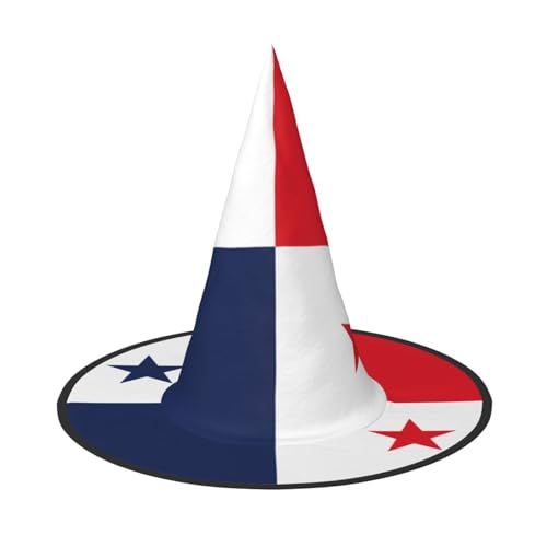 jingong Halloween-Hut mit Panama-Flagge, 3er-Set, geeignet für Familien-Mottopartys, Hofdekoration, Karnevalspartys von jingong