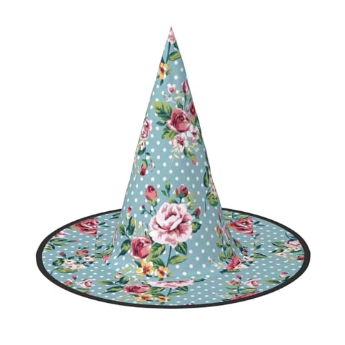 jingong Halloween-Hut mit Rosenblüten, 2er-Set, geeignet für Familien-Mottopartys, Hofdekoration, Karnevalspartys jingong Halloween-Hut mit Rosenblüten, 2er-Set, geeignet für Familien-Mottopartys, Hofdekoration, Karnevalspartys von jingong