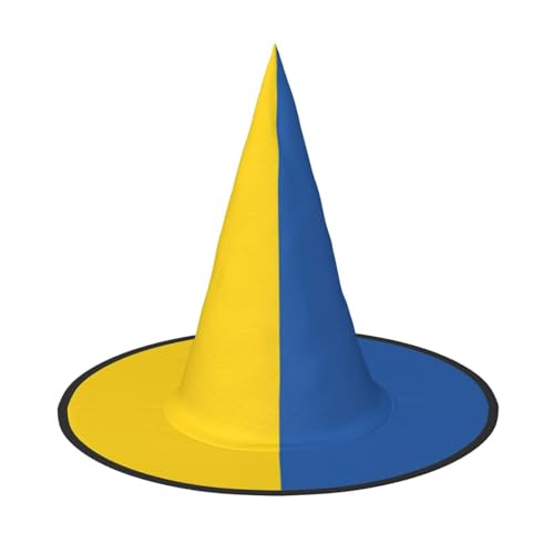 jingong Halloween-Hut mit Ukraine-Flagge, 3er-Set, passend für Familien-Mottopartys, Hofdekoration, Karnevalspartys jingong Halloween-Hut mit Ukraine-Flagge, 3er-Set, passend für Familien-Mottopartys, Hofdekoration, Karnevalspartys von jingong