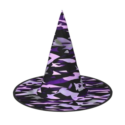 jingong Halloween-Hut mit amerikanischem Camouflage-Muster, 2er-Set, geeignet für Familien-Mottopartys, Innenhof-Dekoration, Karnevalspartys von jingong
