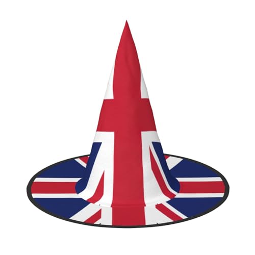 jingong Halloween-Hut mit britischer Flagge, 3er-Set, geeignet für Familien-Mottopartys, Hofdekoration, Karnevalspartys jingong Halloween-Hut mit britischer Flagge, 3er-Set, geeignet für Familien-Mottopartys, Hofdekoration, Karnevalspartys von jingong