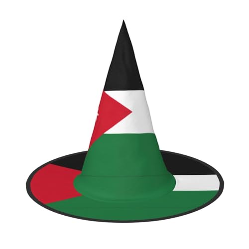 jingong Halloween-Hut mit jordanischer Flagge, 3er-Set, passend für Familien-Mottopartys, Hofdekoration, Karnevalspartys jingong Halloween-Hut mit jordanischer Flagge, 3er-Set, passend für Familien-Mottopartys, Hofdekoration, Karnevalspartys von jingong