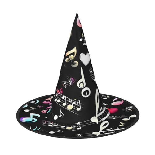 jingong Musik-Symbole, schöner Halloween-Hut, 3er-Set, geeignet für Familien-Mottopartys, Hofdekoration, Karnevalspartys jingong Musik-Symbole, schöner Halloween-Hut, 3er-Set, geeignet für Familien-Mottopartys, Hofdekoration, Karnevalspartys von jingong
