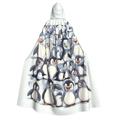 jingong Niedlicher Baby-Pinguin-Umhang mit Kapuze, Party-Dekoration, Umhang für Karneval, Cosplay, Kostüme, Maskerade und Themenpartys jingong Niedlicher Baby-Pinguin-Umhang mit Kapuze, Party-Dekoration, Umhang für Karneval, Cosplay, Kostüme, Maskerade und Themenpartys von jingong