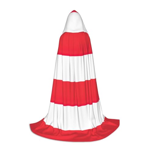 jingong Stilvoller Kapuzenumhang mit indonesischer Flagge – übergroßer Hut für Damen und Herren, passend für Karneval, Cosplay jingong Stilvoller Kapuzenumhang mit indonesischer Flagge – übergroßer Hut für Damen und Herren, passend für Karneval, Cosplay von jingong