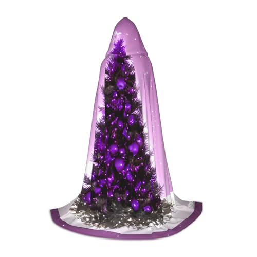 jingong Stilvoller Kapuzenumhang mit weihnachtlichem Weihnachtsbaum-Aufdruck, übergroßer Hut, Umhang für Damen und Herren, passend für Karneval, Cosplay jingong Stilvoller Kapuzenumhang mit weihnachtlichem Weihnachtsbaum-Aufdruck, übergroßer Hut, Umhang für Damen und Herren, passend für Karneval, Cosplay von jingong