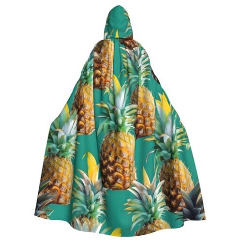 jingong Tropische Ananas hawaiianischer Kapuzenumhang Party Dekoration Umhang für Karneval Cosplay Kostüme Maskerade und Themenpartys jingong Tropische Ananas hawaiianischer Kapuzenumhang Party Dekoration Umhang für Karneval Cosplay Kostüme Maskerade und Themenpartys von jingong