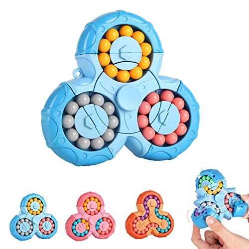 Rotierender Magic Bean Würfel Spielzeug,Rotierender Fingerwürfel Intelligenz Spiele,IQ Game Magic Bean Rotating Cube Spielzeug Dekompression Puzzle Toys für Kinder Teens Erwachsene von jiuhao