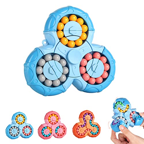 Rotierender Magic Bean Würfel Spielzeug,Rotierender Fingerwürfel Intelligenz Spiele,IQ Game Magic Bean Rotating Cube Spielzeug Dekompression Puzzle Toys für Kinder Teens Erwachsene von jiuhao