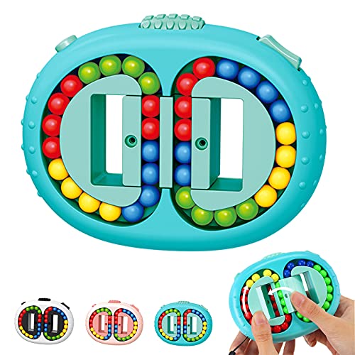 Rotierender Fingerwürfel Intelligenz Spiele Magic Bean Würfel Spielzeug,Finger Puzzle Kugelklassifizierungsspiel,IQ Game Spinnende magische Bohnen Dekompression Puzzle Toys für Kinder Teens Erwachsene von jiuhao