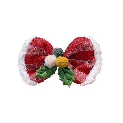 jojnsha Mode Weihnachten Weihnachtsmütze Stirnband Hair Hoop Frauen Mädchen Haarnadel Haare Clip Party Kopfbedecke Kopfbedeckung Accessoire von jojnsha