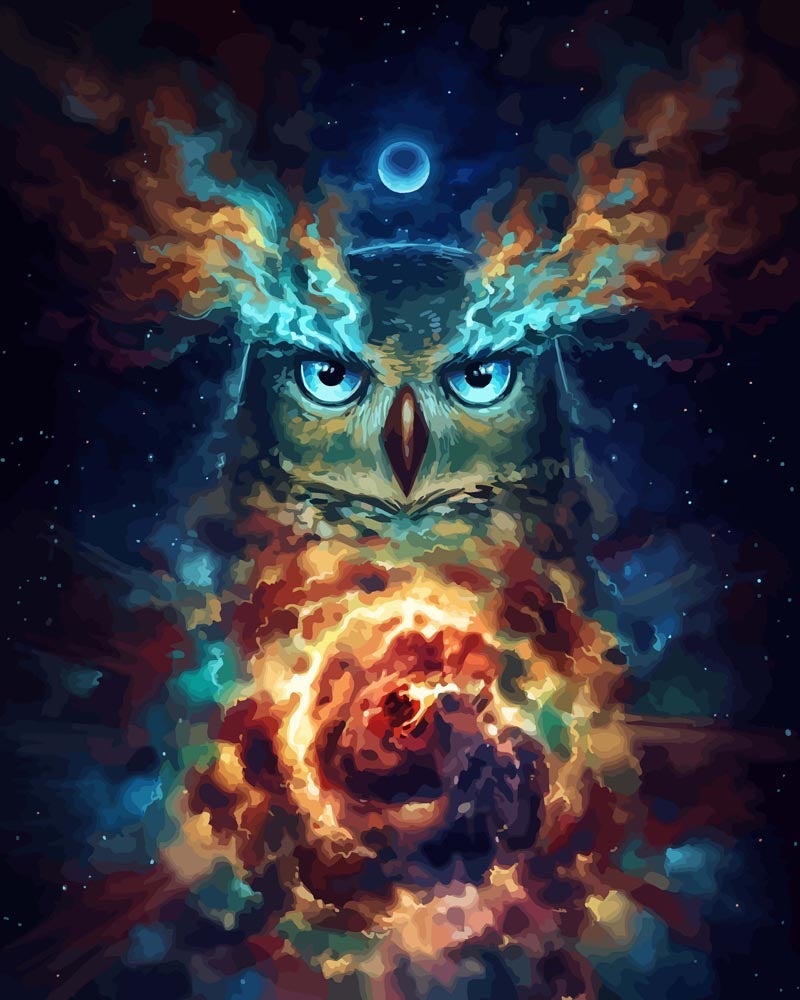 Malen nach Zahlen - Aurowla - by jojoesart, mit Rahmen Malen nach Zahlen - Aurowla - by jojoesart, mit Rahmen von jojoesart