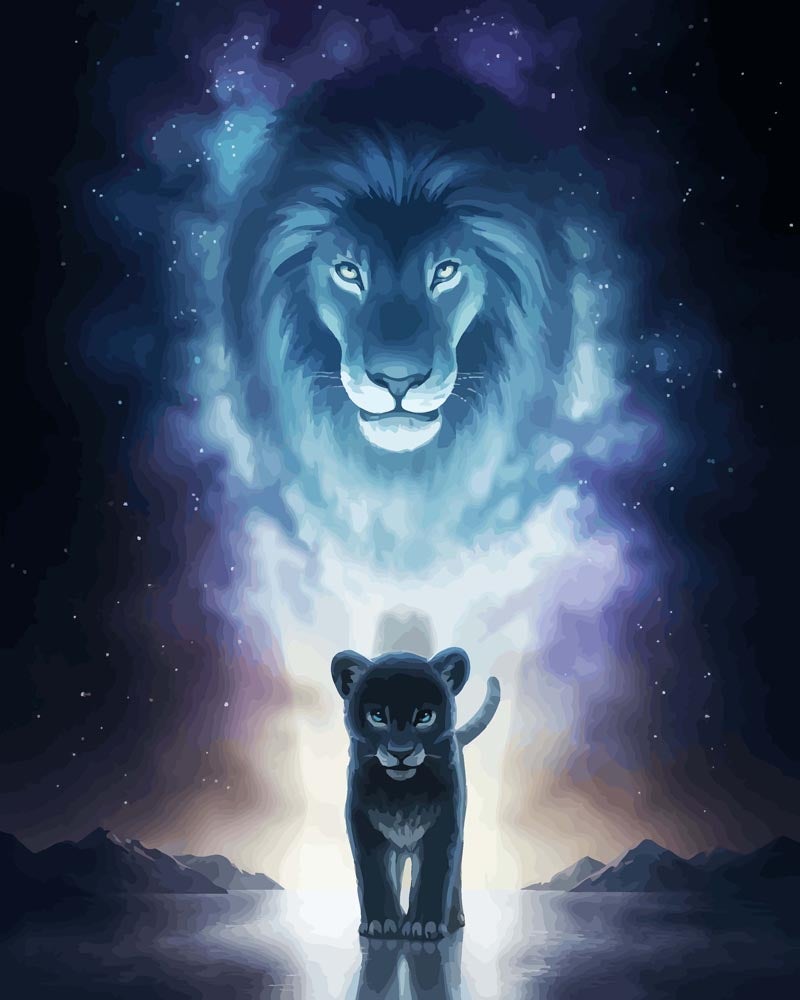 Malen nach Zahlen - Der Weg eines Königs - by jojoesart, mit Rahmen Malen nach Zahlen - Der Weg eines Königs - by jojoesart, mit Rahmen von jojoesart