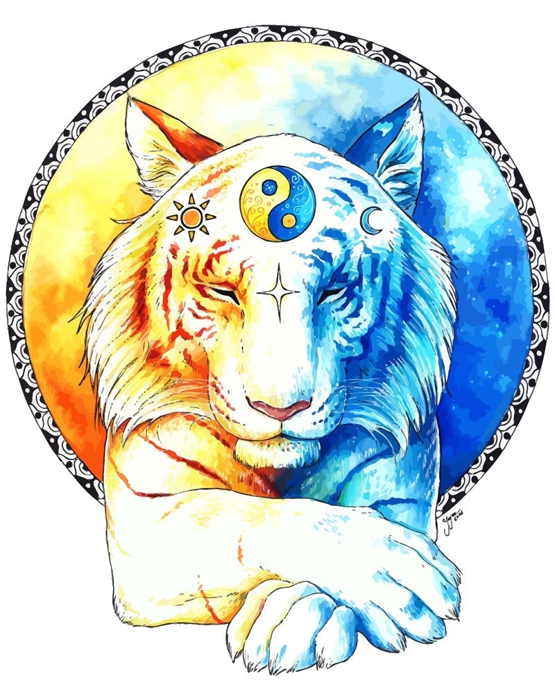 Malen nach Zahlen - Inneres Gleichgewicht - by jojoesart, mit Rahmen Malen nach Zahlen - Inneres Gleichgewicht - by jojoesart, mit Rahmen von jojoesart