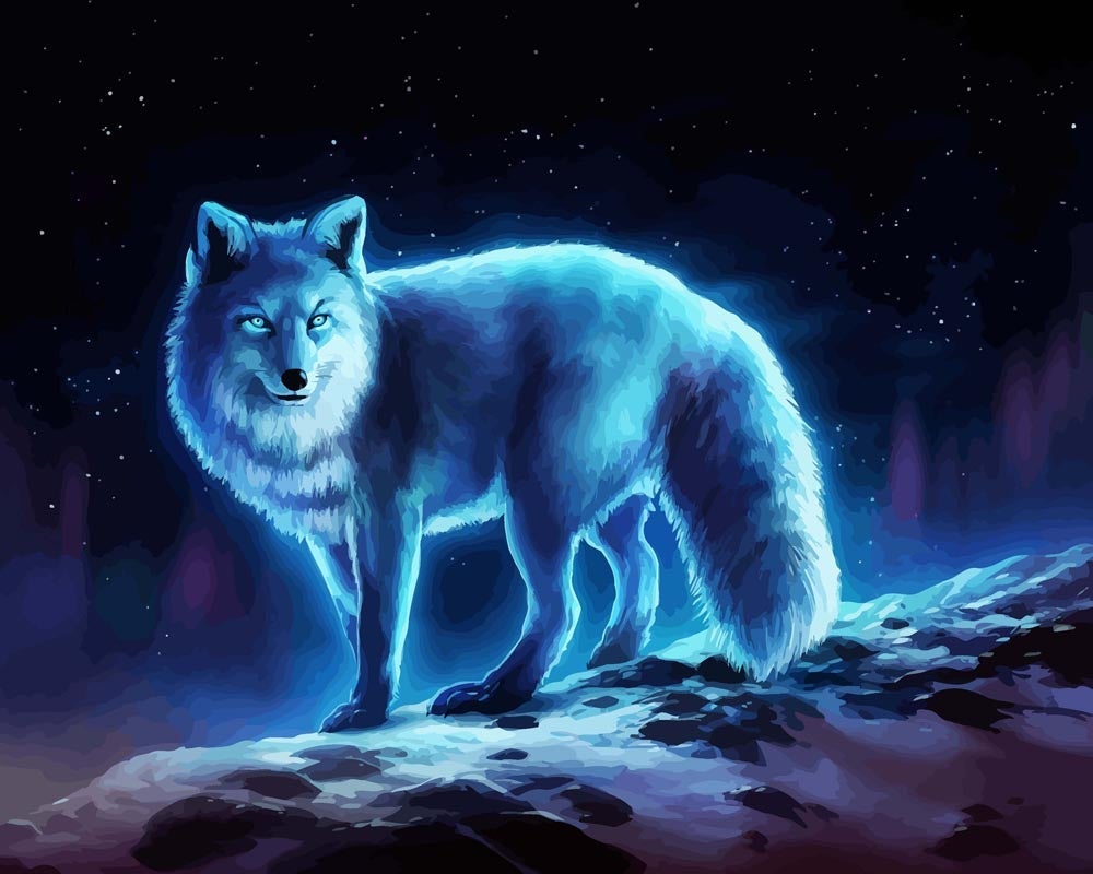 Malen nach Zahlen - Wanderer - by jojoesart, mit Rahmen Malen nach Zahlen - Wanderer - by jojoesart, mit Rahmen von jojoesart