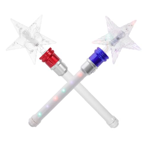 2Pcs Star Glitter -Zauberstab Rotierende Zauberstab Für Rotierende Zauberstab Weihnachten LED Blinkende Zauberstäbe Für Mädchen Party Star Glühstäbe Zauberstab Für Kinder Leuchten 2Pcs Star Glitter -Zauberstab Rotierende Zauberstab Für Rotierende Zauberstab Weihnachten LED Blinkende Zauberstäbe Für Mädchen Party Star Glühstäbe Zauberstab Für Kinder Leuchten von jojofuny