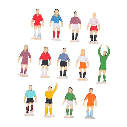 jojofuny 1 Fußballspieler Model winzige Figuren Miniatur-Fußballspieler klein Fußballfigur Fußball-Actionfiguren Menschen fußball Figuren mini Spielerfigur Plastik Colorful jojofuny 1 Fußballspieler Model winzige Figuren Miniatur-Fußballspieler klein Fußballfigur Fußball-Actionfiguren Menschen fußball Figuren mini Spielerfigur Plastik Colorful von jojofuny
