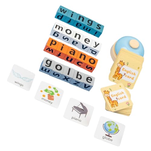 jojofuny 1 Satz Englisches Lernspiele Alphabet- Buchstabenspiele Spiele Lernen Holz jojofuny 1 Satz Englisches Lernspiele Alphabet- Buchstabenspiele Spiele Lernen Holz von jojofuny