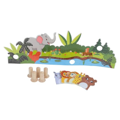 jojofuny 1 Satz Fingerpuppen Filz für Teiliges Tierpuppen für Geschichtenerzählen und Spiel Weiche und Sichere Handpuppen für Kleinkinder für Geburtstagsfeiern und Pädagogisches von jojofuny