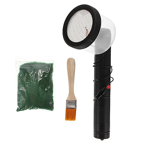 jojofuny 1 Satz Flocking Applicator für DIY Modellbau Elektrostatische Beflockungsmaschine mit Komfortablem Griff für Sandtische und Landschaftsmodelle Wiederverwendbar und jojofuny 1 Satz Flocking Applicator für DIY Modellbau Elektrostatische Beflockungsmaschine mit Komfortablem Griff für Sandtische und Landschaftsmodelle Wiederverwendbar und von jojofuny