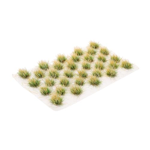 jojofuny 1 Satz Modell Sandtisch Rasen Miniaturen Gras Simulationsgras-Miniatur Künstliches Gras Zum Basteln Miniaturgras Modellgras Bastelgras Kleine Grasbüschel Plastik von jojofuny