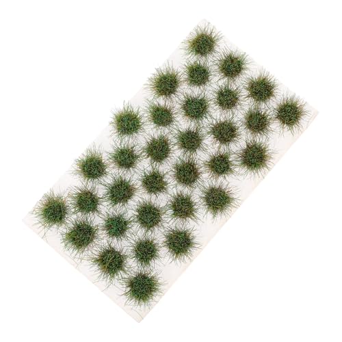 jojofuny 1 Satz Modell Sandtisch Rasen Simulationsgras-Miniatur Miniaturen Gras Kleine Grasbüschel Statisches Grasmodellgras Grasbüschel Miniatur Miniaturgras Green Plastik von jojofuny