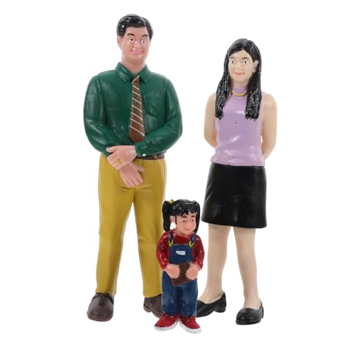 jojofuny 1 Satz Simulationscharaktermodell Mädchen Mini für Attrappe Zahlen puppenhaus Figuren Familie Puppenhaus Puppen Menschen Figuren Puppenhauspuppen Leute aus dem Puppenhaus PVC von jojofuny