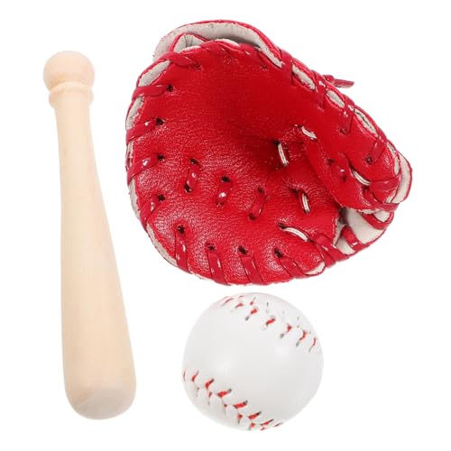 jojofuny 1 Satz sportliche Miniaturen klein Baseball-Partygeschenke Miniatur-Baseballschläger Puppenhaus-Baseball-Set Mini-Baseball-Kit Mini Baseballspiel Abs rot jojofuny 1 Satz sportliche Miniaturen klein Baseball-Partygeschenke Miniatur-Baseballschläger Puppenhaus-Baseball-Set Mini-Baseball-Kit Mini Baseballspiel Abs rot von jojofuny