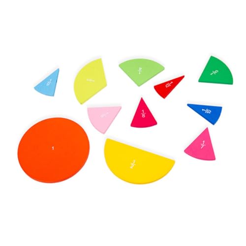 jojofuny 1 Stück Lernspielzeug Lernscheiben aus Farbenfrohes Bruchzahlen Puzzle für Mathe Lernset zur Bruchverständnisfähigkeiten jojofuny 1 Stück Lernspielzeug Lernscheiben aus Farbenfrohes Bruchzahlen Puzzle für Mathe Lernset zur Bruchverständnisfähigkeiten von jojofuny