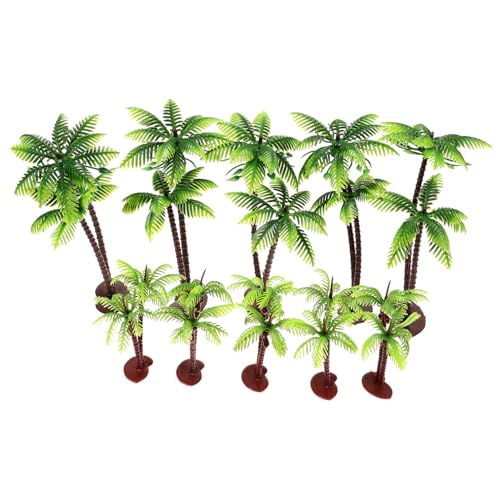 jojofuny 10 Stück Teiliges Kokosbaum Modell für Realistische für Sandtisch und DIY Projekte Höhe und Leichtem und Langlebigem jojofuny 10 Stück Teiliges Kokosbaum Modell für Realistische für Sandtisch und DIY Projekte Höhe und Leichtem und Langlebigem von jojofuny