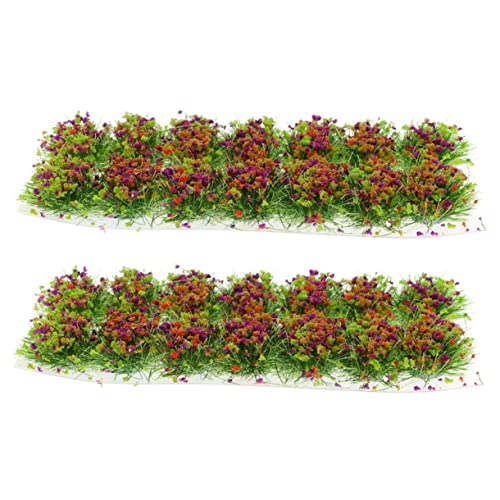 jojofuny 2 Boxen Künstliches Gras Modellbau Grasbüschel Langlebigem Resin für DIY Miniaturbahn und Tabletop Spiele Lebendige Farben und Einfache Handhabung jojofuny 2 Boxen Künstliches Gras Modellbau Grasbüschel Langlebigem Resin für DIY Miniaturbahn und Tabletop Spiele Lebendige Farben und Einfache Handhabung von jojofuny