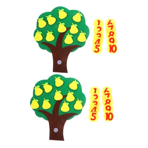 jojofuny 2 Sätze Digitales Kognitives Mathematikzentren Für Kindergärten Baumnummer Lernspielzeug Aus Filz Aktivitätsrequisiten Zahlenspiele Für Den Kindergarten Yellow Filzstoff jojofuny 2 Sätze Digitales Kognitives Mathematikzentren Für Kindergärten Baumnummer Lernspielzeug Aus Filz Aktivitätsrequisiten Zahlenspiele Für Den Kindergarten Yellow Filzstoff von jojofuny