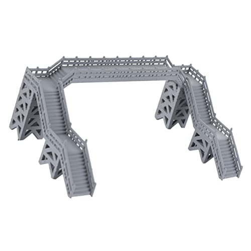 jojofuny 2 Stück Kreative DIY Eisenbahnlandschaft Dekoration Vielseitig für Sandtisch und Miniatur Szenerien Geeignet Glatte Oberfläche von jojofuny
