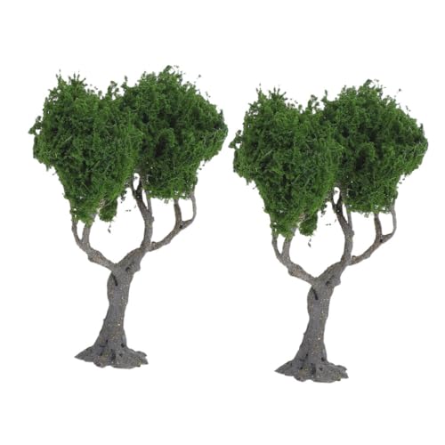 jojofuny 2 Stück Modellbäume: 10 cm Sandtischpflanzenmodell – Mikro-landschaftsdekorationen – Künstliche Miniaturbäume Für Den Eisenbahnbau Zum Selbermachen jojofuny 2 Stück Modellbäume: 10 cm Sandtischpflanzenmodell – Mikro-landschaftsdekorationen – Künstliche Miniaturbäume Für Den Eisenbahnbau Zum Selbermachen von jojofuny